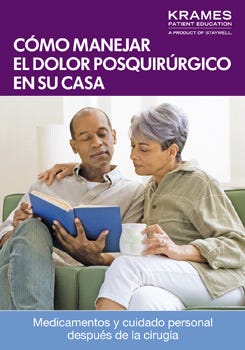 Managing Your Post-Op Pain at Home (Spanish)