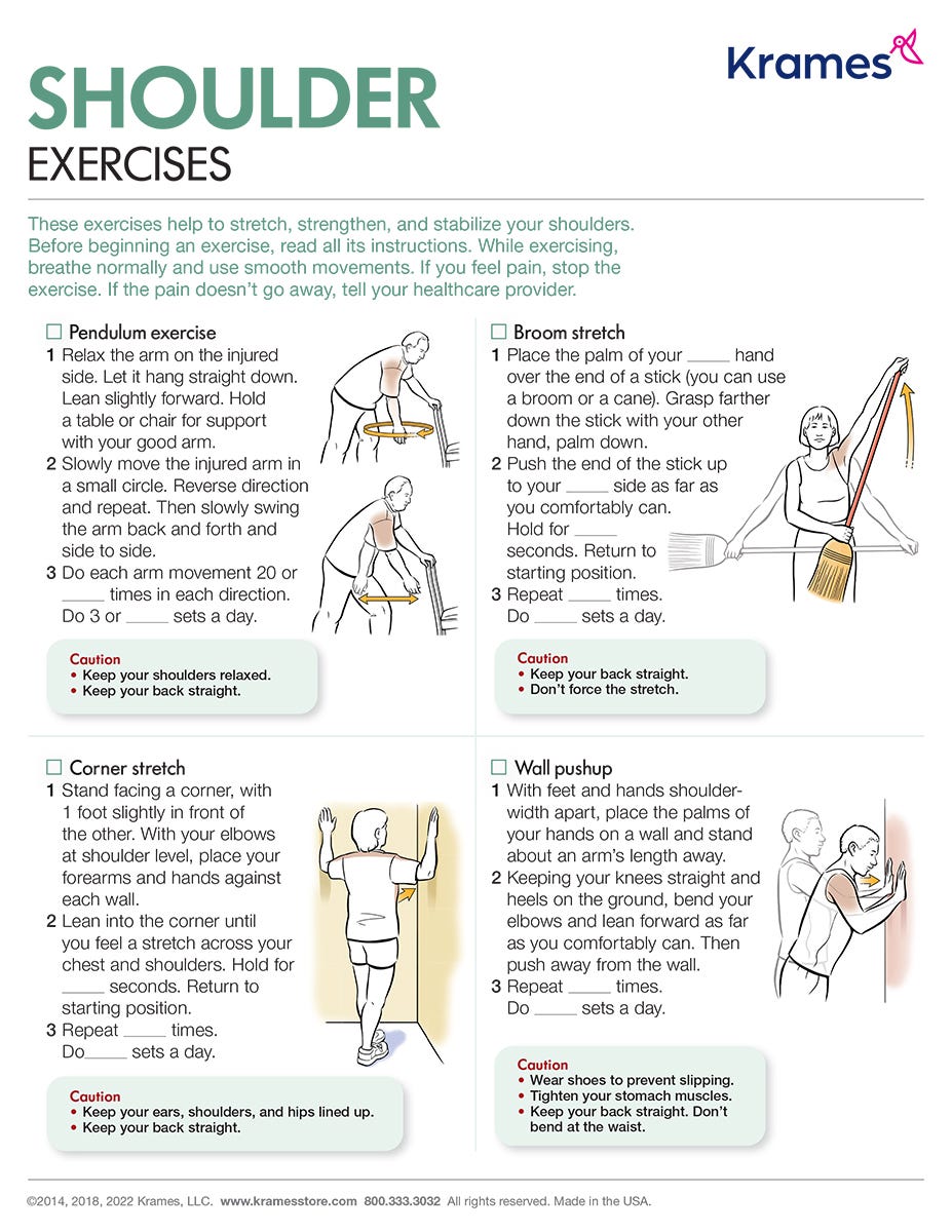 Shoulder Exercises
