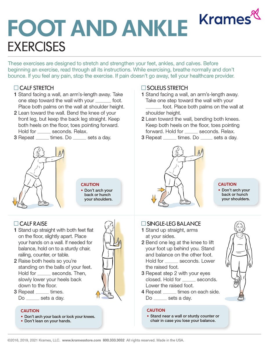 Foot and Ankle Exercises