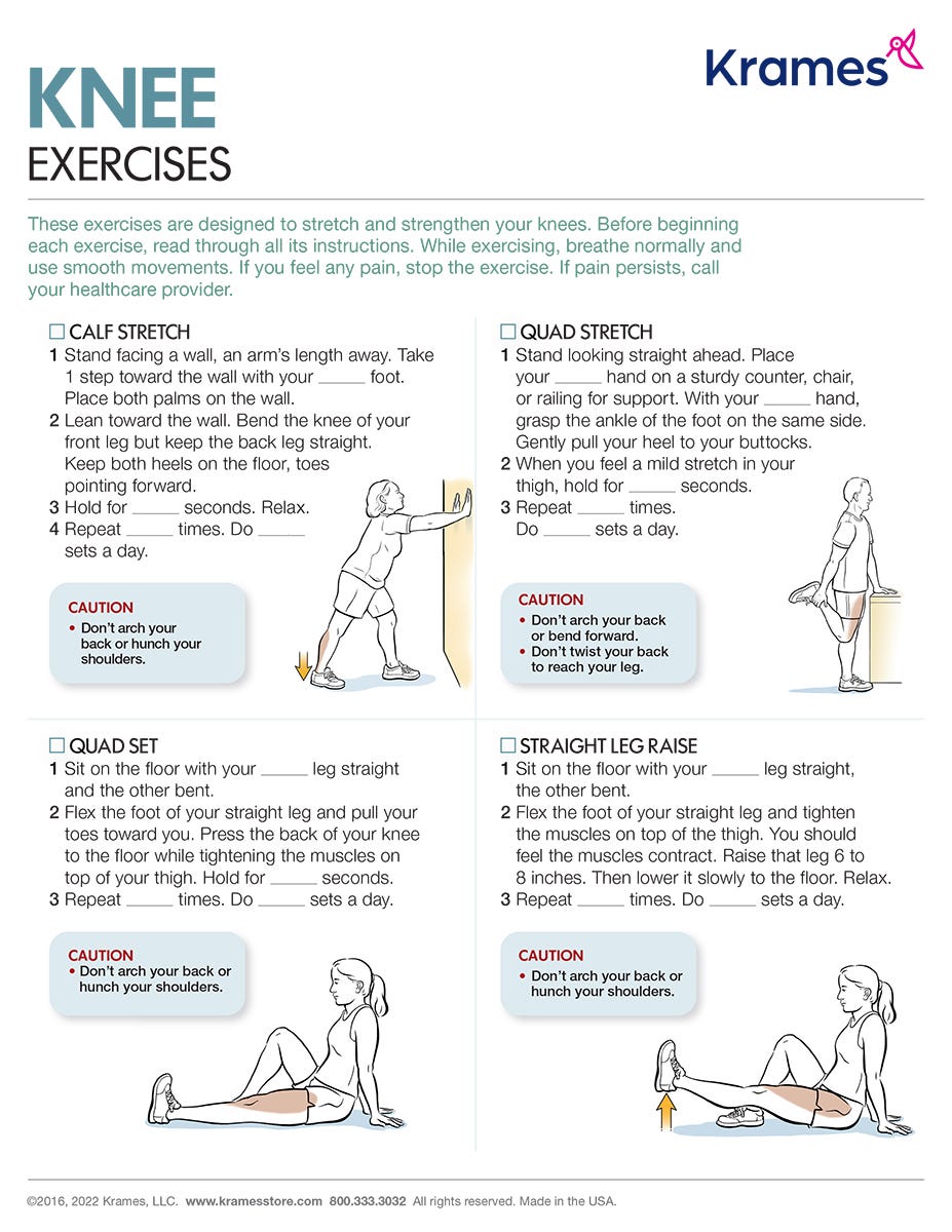 Knee Exercises